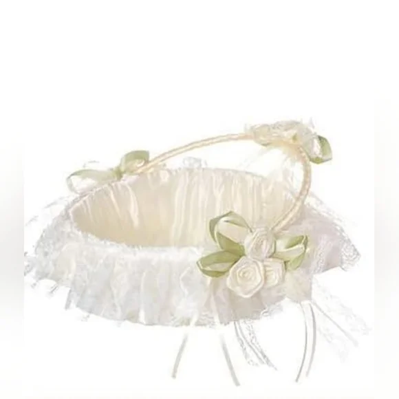 Set of 2 Flower Girl Baskets - Picture 3 of 16